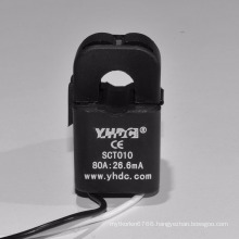 YHDC SCT series ac flexible split core current transformers/ AC current sensor